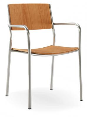 Silla de cafetería para tanatorios modelo 2